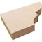 Ekena Millwork 2in. W x 8in. H x 12in. L Ridgewood Woodgrain TimberThane Rafter Tail, Primed Tan RFTUR02X08X12RIDRCPR - alternate 3